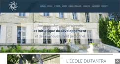 Desktop Screenshot of ecoledutantra.fr